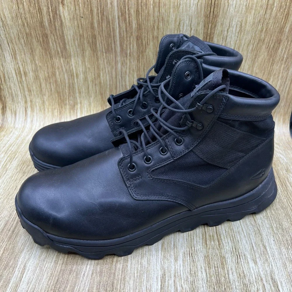 GORUCK MACV-2 Tactical Boots Men's Size 13 Black Leather Nylon Rucking Shoes